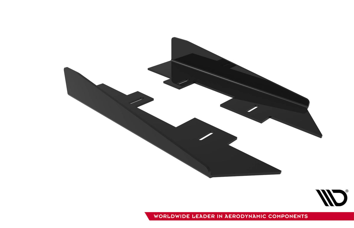 Maxton Design - Seitenschweller Flaps für Audi TT S / TT S - Line 8J Facelift - Aerowerk.