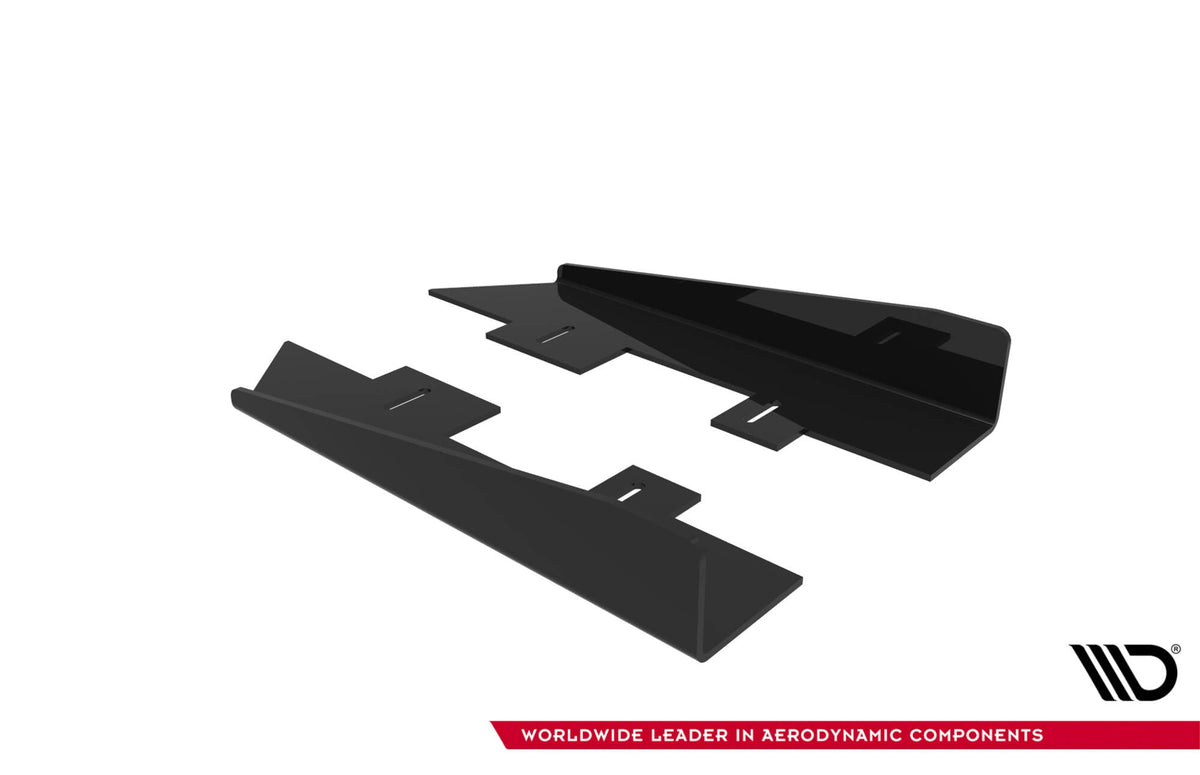 Maxton Design - Seitenschweller Flaps für Audi TT S / TT S - Line 8J Facelift - Aerowerk.