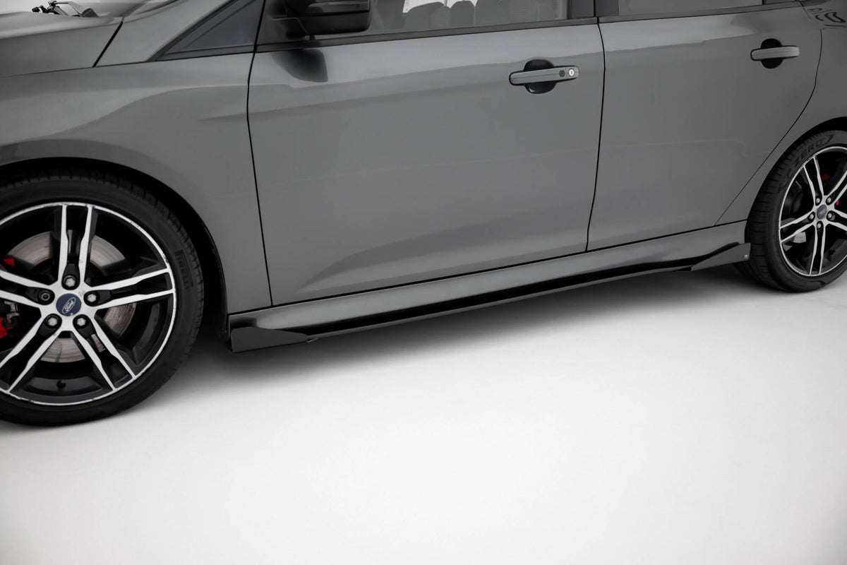 Maxton Design - Seitenschweller Flaps für Ford Focus ST Mk3 Facelift - Aerowerk.