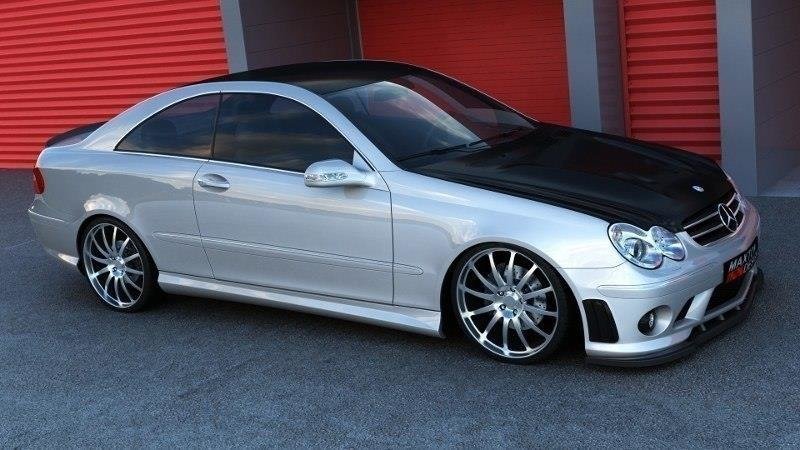 Maxton Design - Seitenschweller für MERCEDES CLK W209 - Aerowerk.