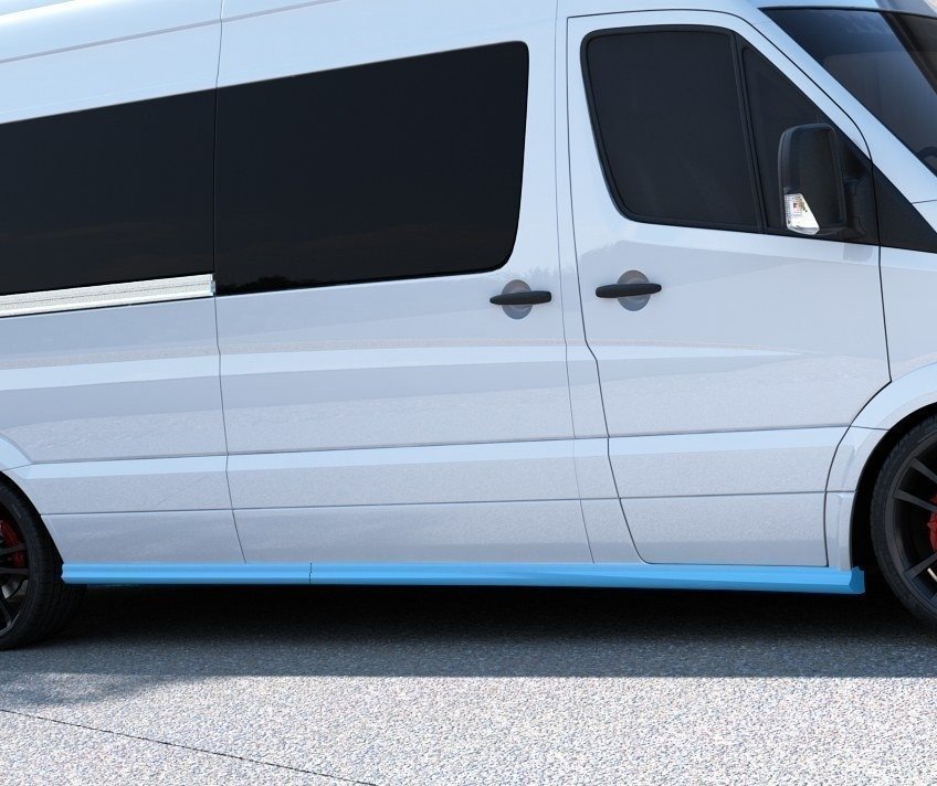 Maxton Design - Seitenschweller für MERCEDES SPRINTER 2013 - UP - Aerowerk.