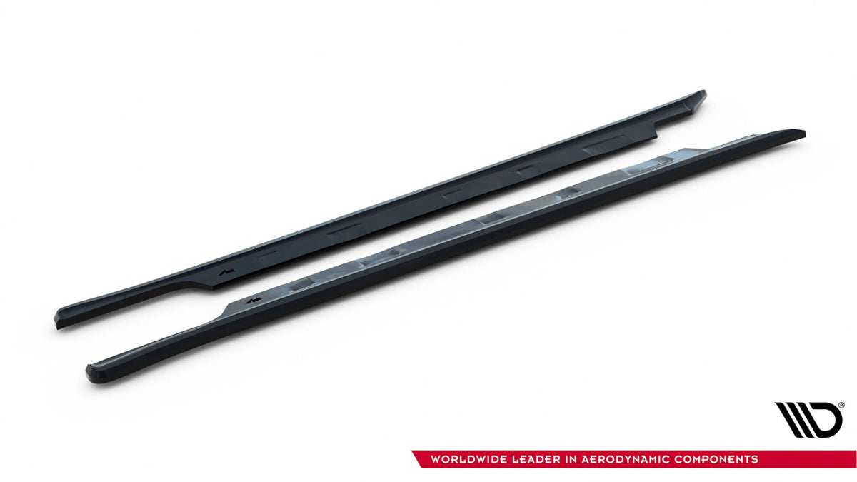 Maxton Design - Seitenschweller V1 Ansatz für für Tesla Model S Plaid Mk1 Facelift - Aerowerk.