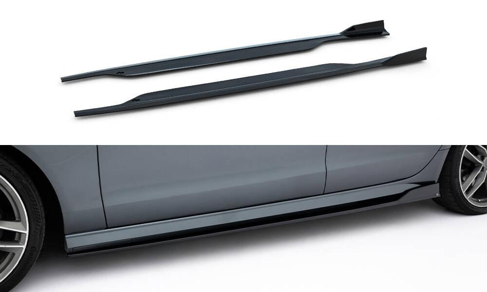 Maxton Design - Seitenschweller V2 Ansatz für Audi A6 / A6 C7 S - line/ S6 C7 Facelift - Aerowerk.