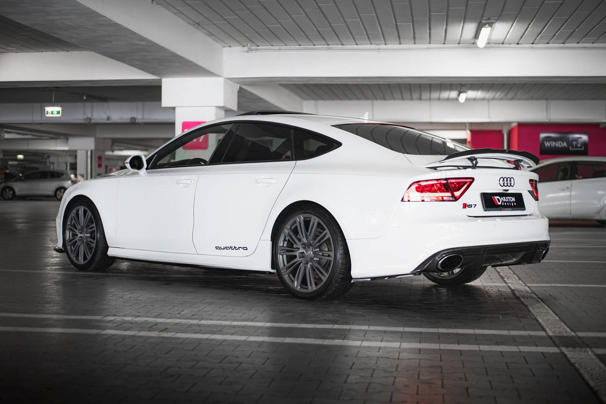 Maxton Design - Seitenschweller V2 Ansatz für Audi RS7 C7 - Aerowerk.