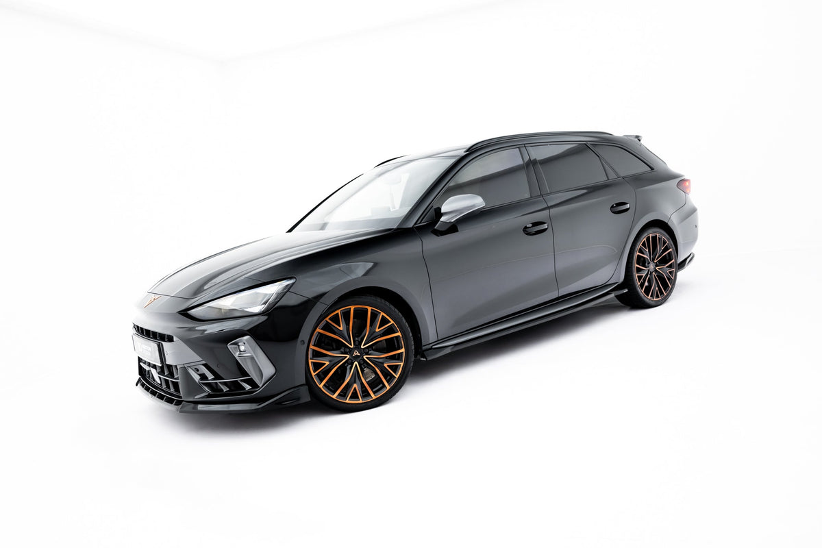 Maxton Design - Seitenschweller V2 Ansatz für Cupra Leon ST / Hatchback Aero Mk1 / Mk1 Facelift - Aerowerk.