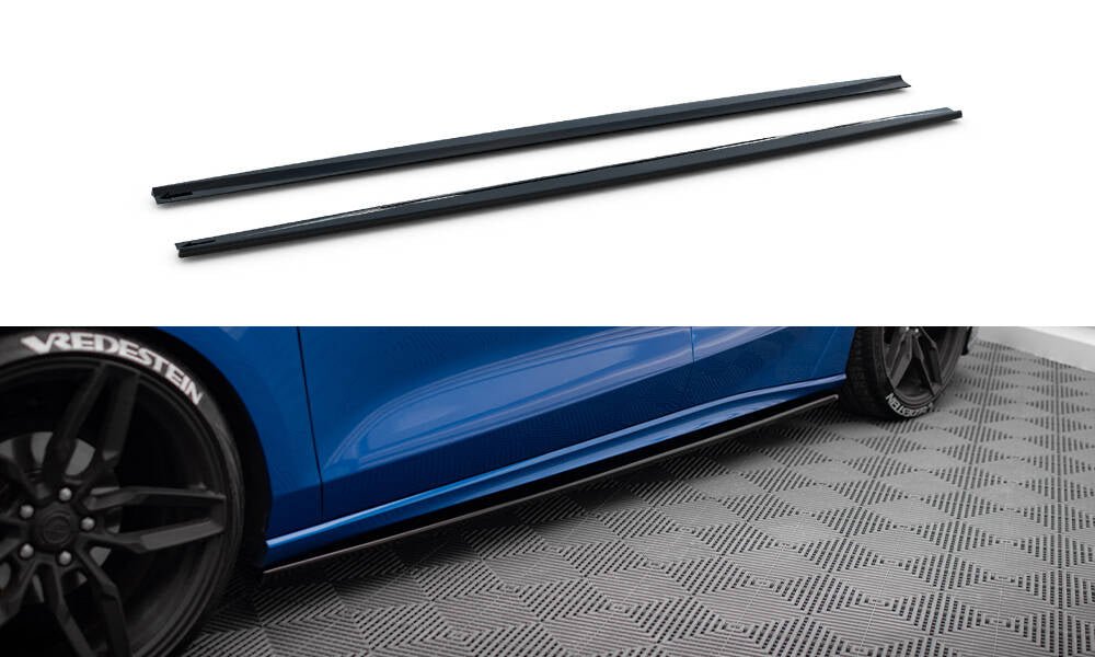Maxton Design - Seitenschweller V2 Ansatz für Ford Focus ST / ST - Line Mk4 - Aerowerk.