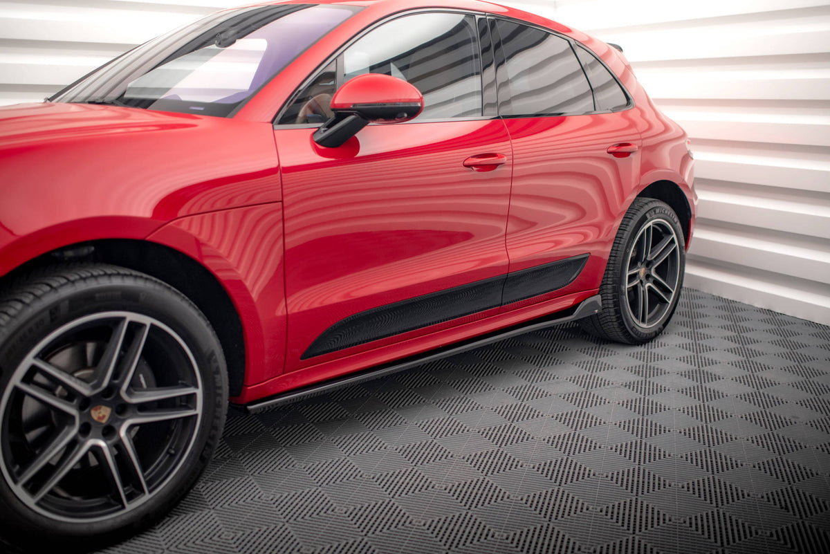 Maxton Design - Seitenschweller V2 Ansatz für Porsche Macan Mk1 - Aerowerk.