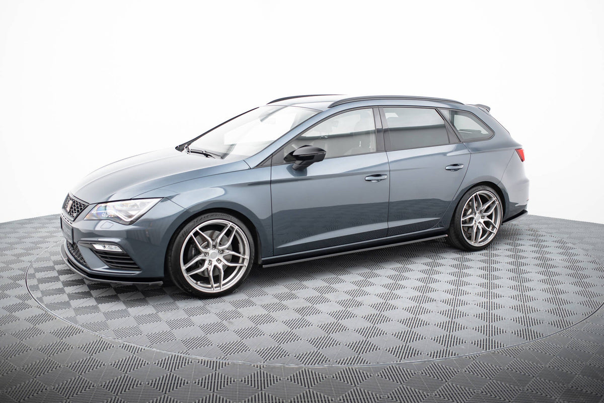 Maxton Design - Seitenschweller V2 Ansatz für Seat Leon Mk3 Cupra/ FR Facelift - Aerowerk.