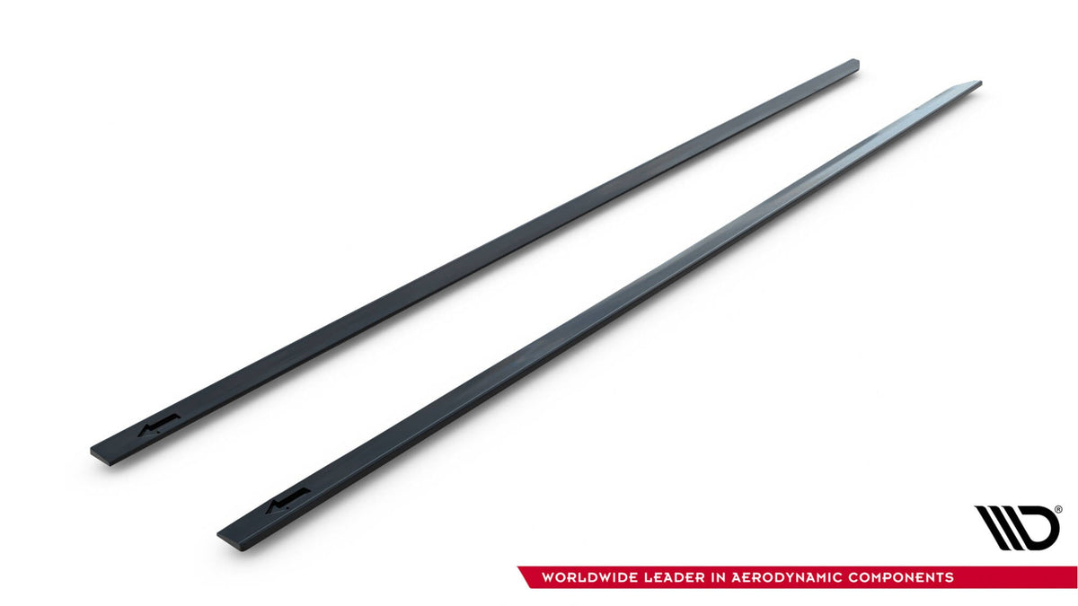 Maxton Design - Seitenschweller V2 Ansatz für VW Golf R / R - Line Mk7 Facelift - Aerowerk.