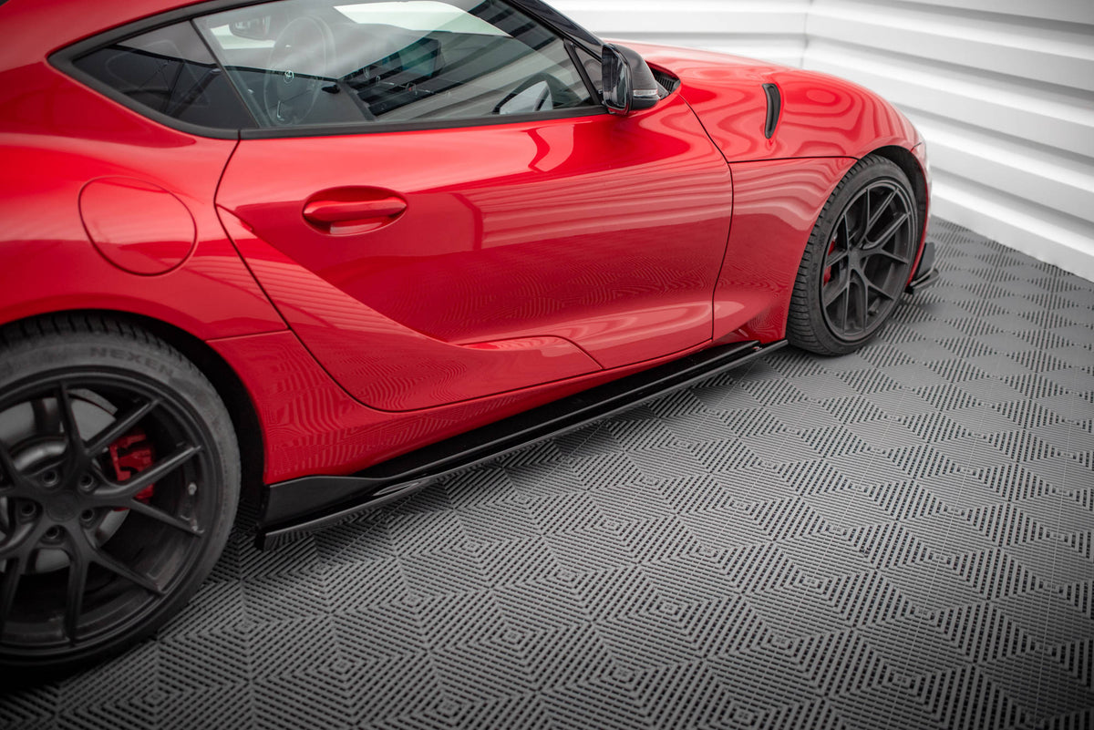 Maxton Design - Seitenschweller V3 Ansatz für für Toyota Supra Mk5 - Aerowerk.