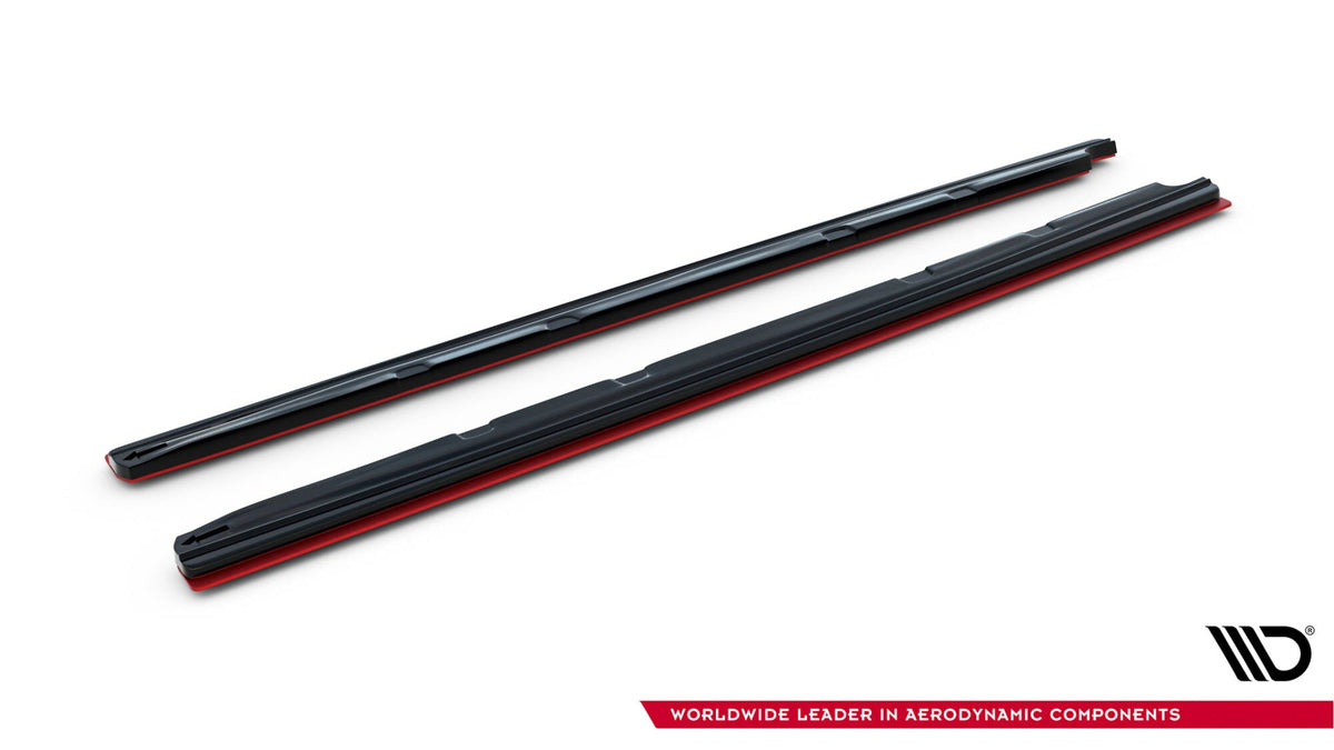 Maxton Design - Seitenschweller V3 Ansatz für Seat Leon Mk3 Cupra/ FR Facelift - Aerowerk.