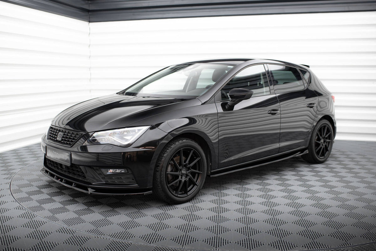 Maxton Design - Seitenschweller V4 Ansatz für Seat Leon Cupra / FR Mk3 FL - Aerowerk.