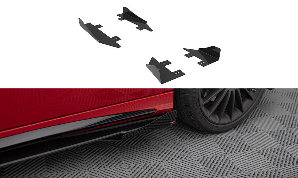 Maxton Design - Side Flaps für Mercedes - Benz A 45 AMG W176 Facelift - Aerowerk.