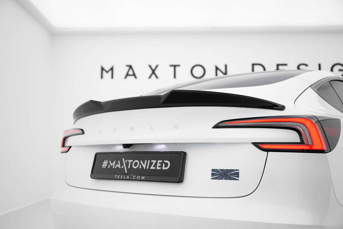 Maxton Design - Spoiler 3D für Tesla Model 3 Performance Mk1 Facelift - Aerowerk.