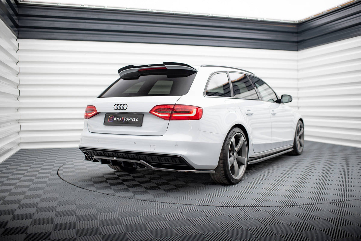 Maxton Design - Spoiler CAP für Audi A4 Competition Avant B8 Facelift - Aerowerk.