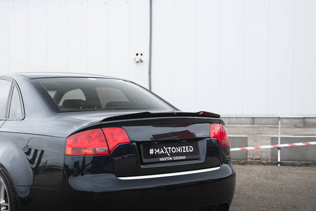 Maxton Design - Spoiler CAP für Audi RS4 Limousine B7 - Aerowerk.