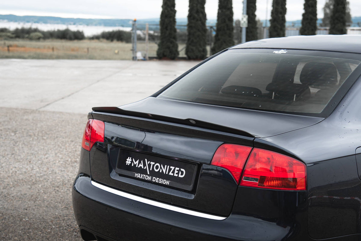 Maxton Design - Spoiler CAP für Audi RS4 Limousine B7 - Aerowerk.