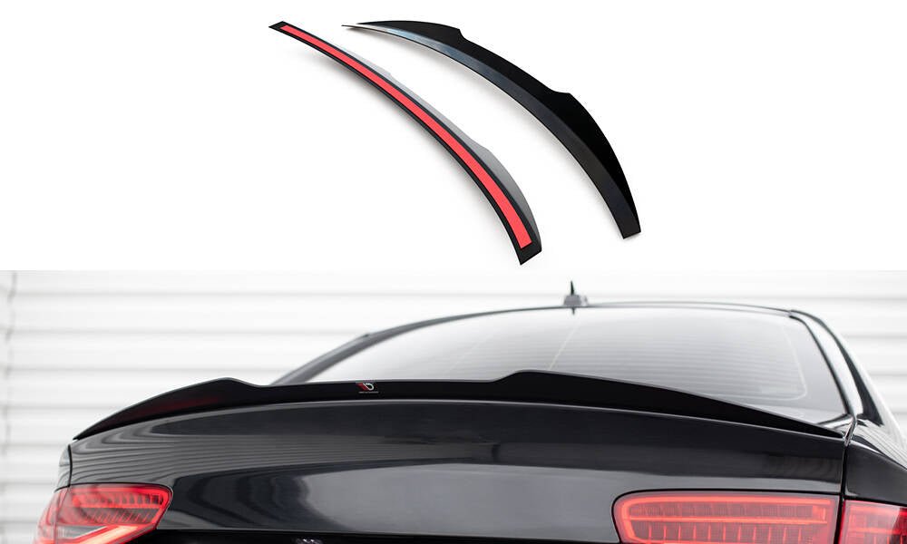 Maxton Design - Spoiler CAP für Audi S4 B8 FL Limousine - Aerowerk.