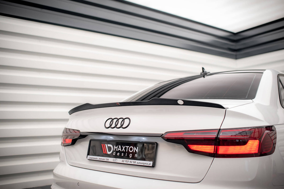 Maxton Design - Spoiler CAP V.1 für Audi S4 / A4 Standard / S - Line / Competition Limousine B9 / B9 Facelift - Aerowerk.
