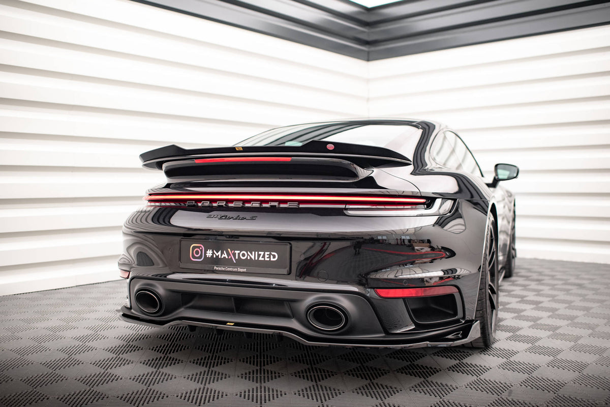 Maxton Design - Spoiler für Porsche 911 Turbo S 992 - Aerowerk.