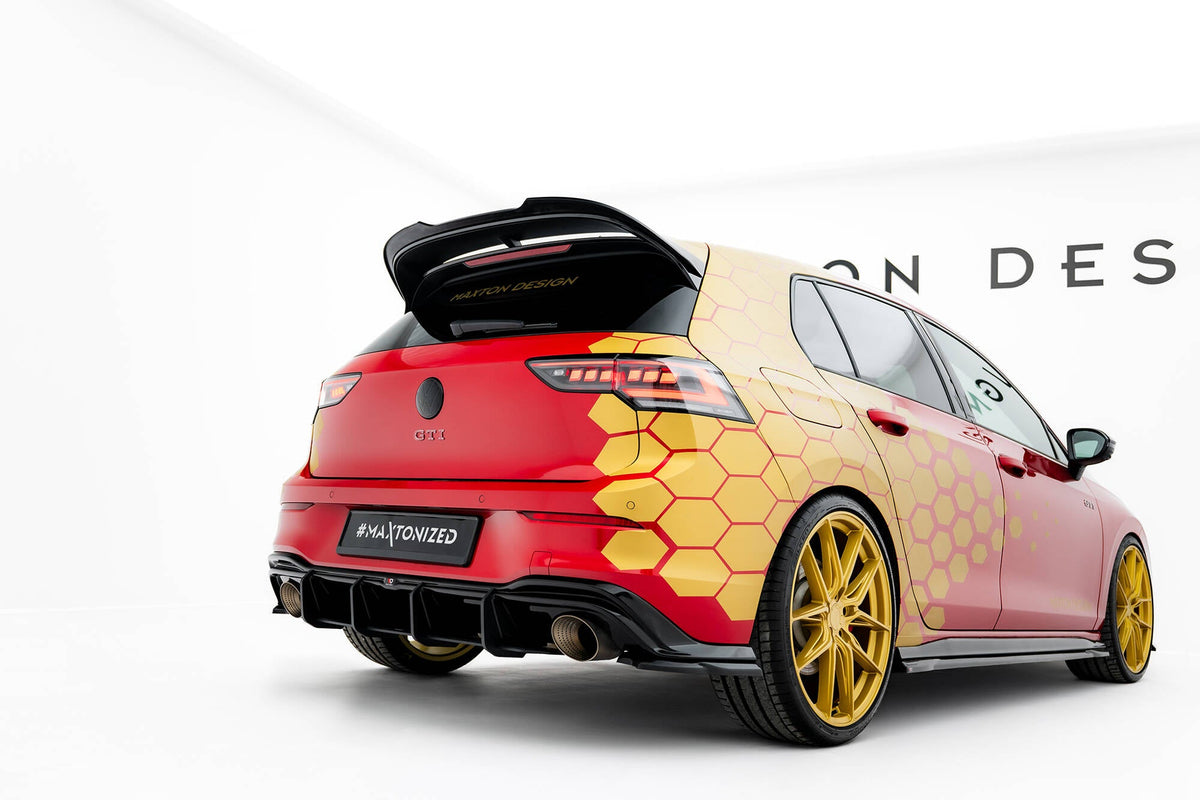 Maxton Design - Spoiler V2 für VW Golf R - Performance Mk8 Facelift - Aerowerk.