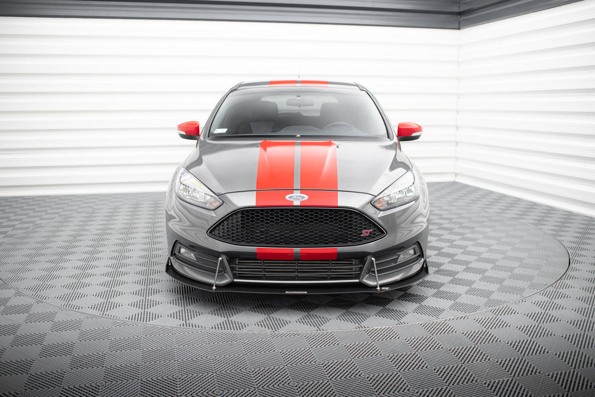 Maxton Design - Sport Frontlippe V2 für Ford Focus ST Mk3 FL - Aerowerk.
