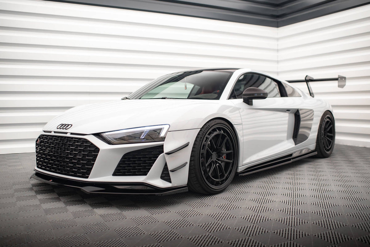 Maxton Design - Stoßstangen Flaps Wings vorne Canards für Audi R8 Mk2 Facelift - Aerowerk.