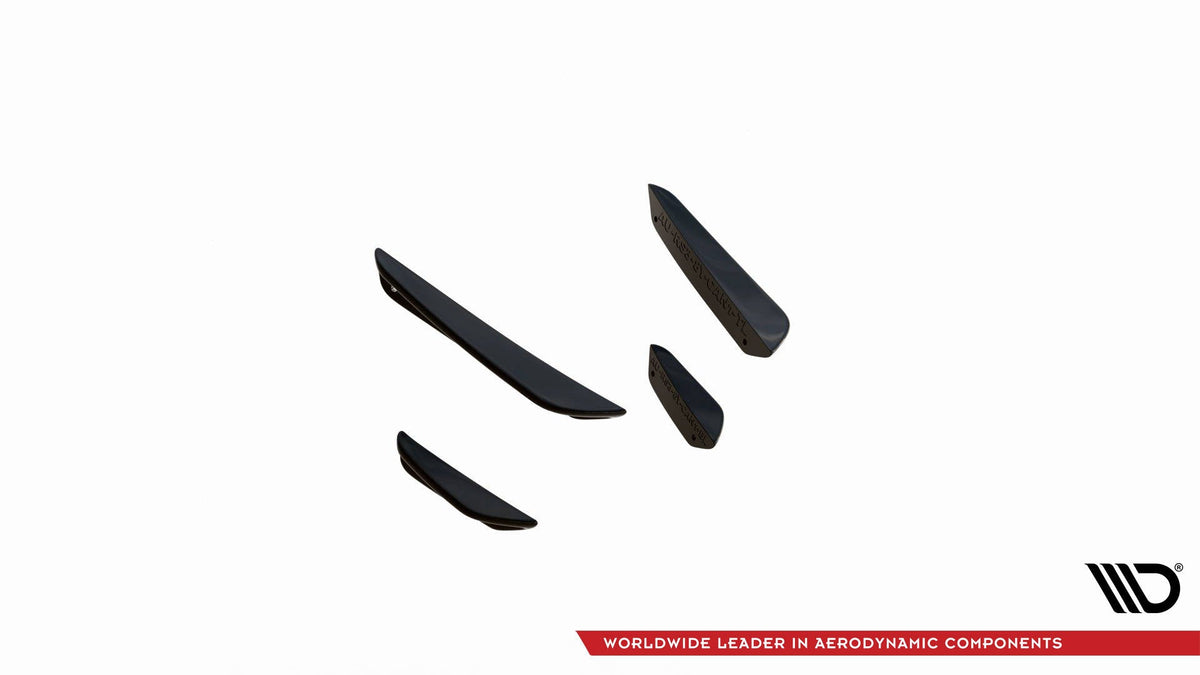 Maxton Design - Stoßstangen Flaps Wings vorne Canards für Audi RS3 8Y - Aerowerk.