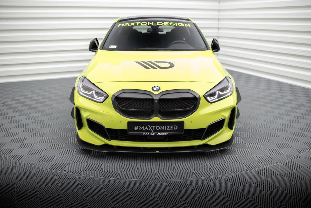 Maxton Design - Stoßstangen Flaps Wings vorne Canards für BMW 1er M - Paket / M135i / 128ti F40 - Aerowerk.