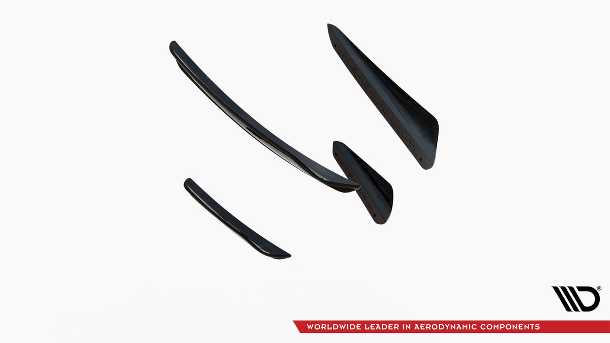 Maxton Design - Stoßstangen Flaps Wings vorne Canards für BMW M8 Gran Coupe F93 / Coupe F92 - Aerowerk.
