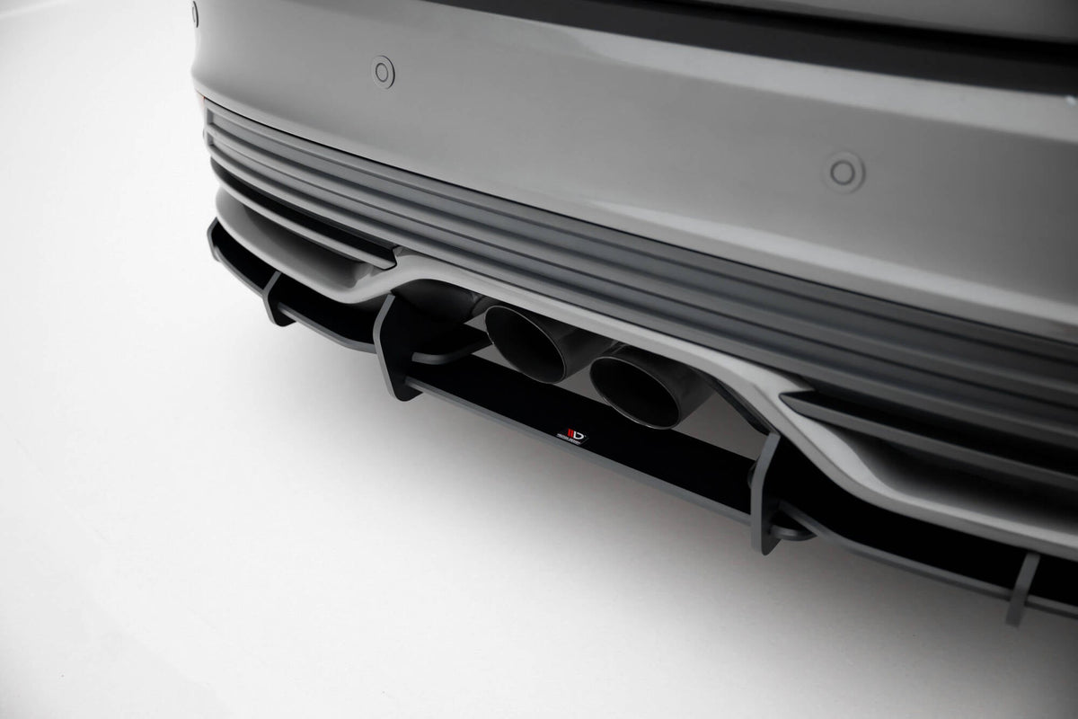 Maxton Design - Street Pro Diffusor + Flaps für Ford Focus ST Mk3 Facelift - Aerowerk.