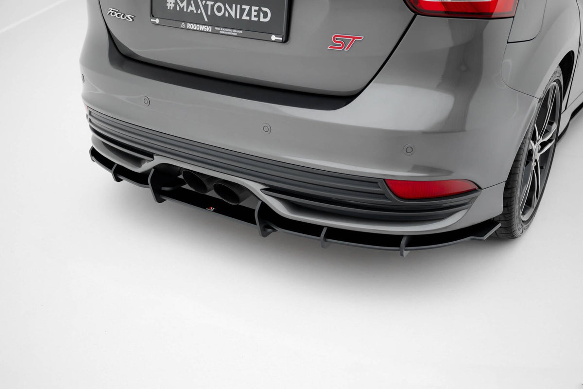 Maxton Design - Street Pro Diffusor für Ford Focus ST Mk3 Facelift - Aerowerk.