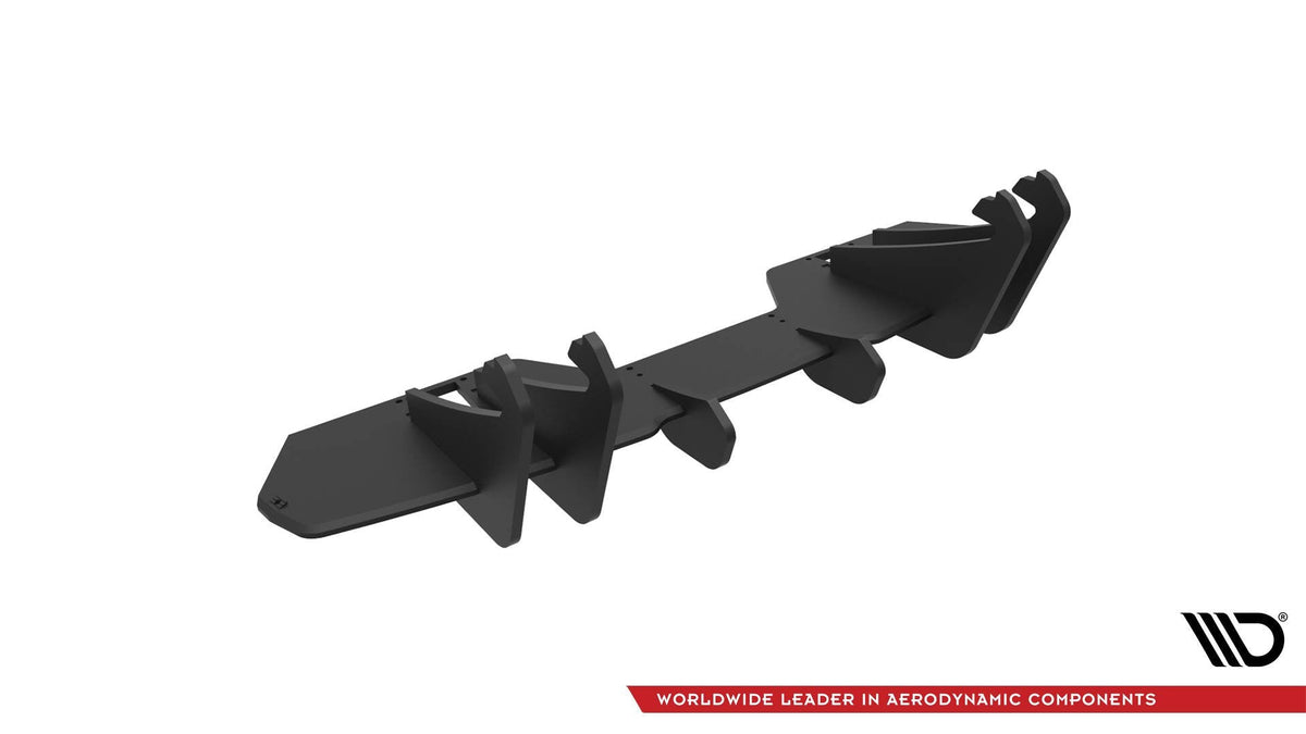 Maxton Design - Street Pro Diffusor für Ford Mustang GT Mk6 Facelift - Aerowerk.