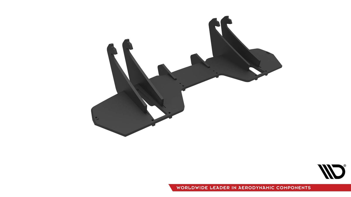 Maxton Design - Street Pro Diffusor für Ford Mustang GT Mk6 Facelift - Aerowerk.
