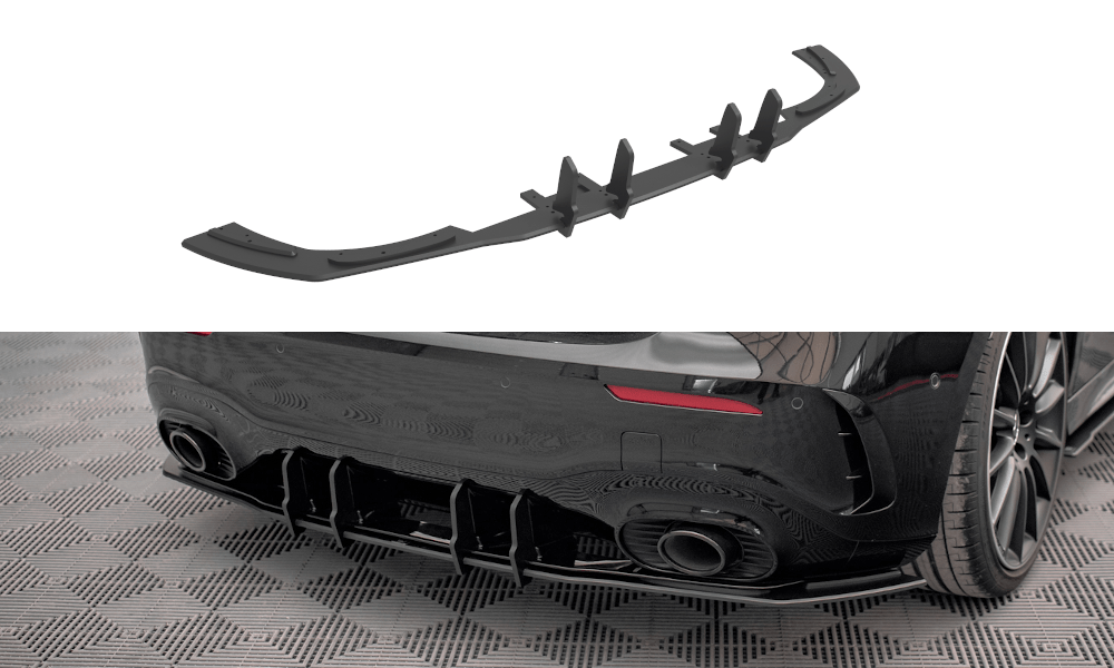 Maxton Design - Street Pro Diffusor für Mercedes A35 AMG Hatchback Aero Pack W177 - Aerowerk.