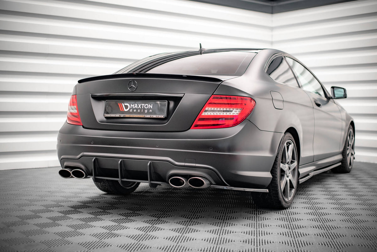 Maxton Design - Street Pro Diffusor für Mercedes - Benz C Coupe AMG - Line C204 - Aerowerk.