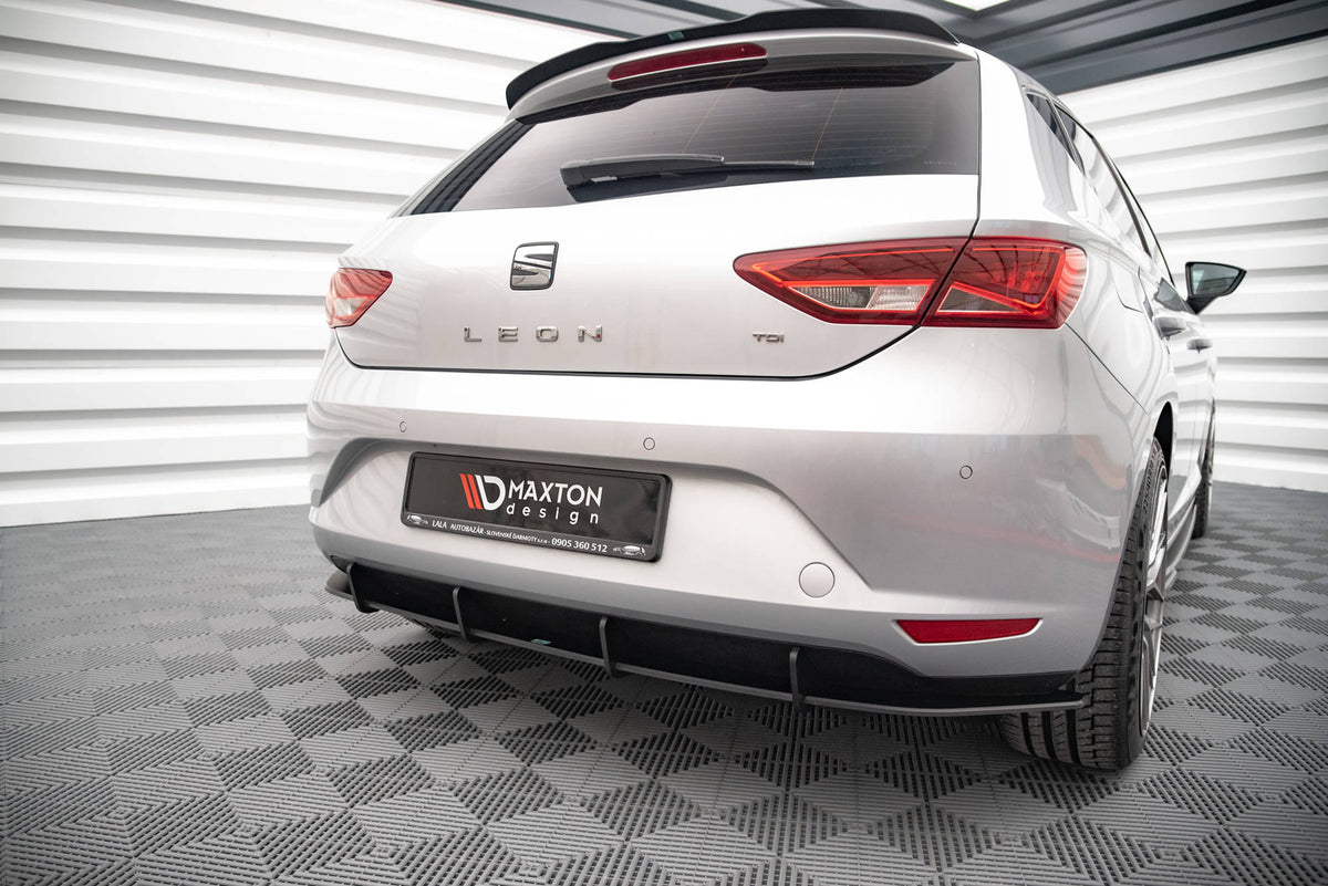 Maxton Design - Street Pro Diffusor für Seat Leon Hatchback Mk3 - Aerowerk.
