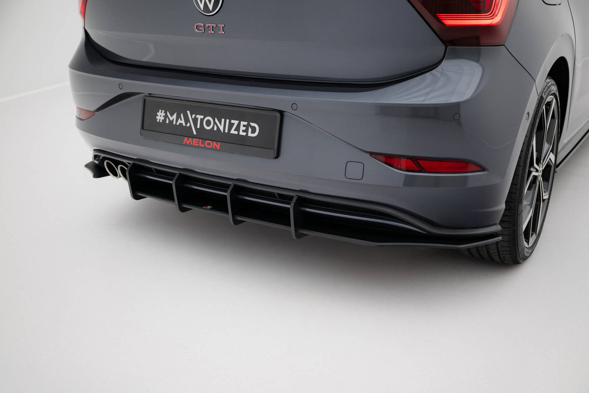Maxton Design - Street Pro Diffusor für VW Polo GTI Mk6 Facelift - Aerowerk.
