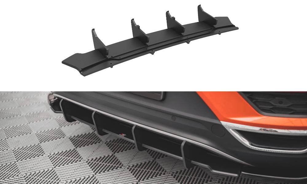 Maxton Design - Street Pro Diffusor für VW T - Roc Mk1 - Aerowerk.