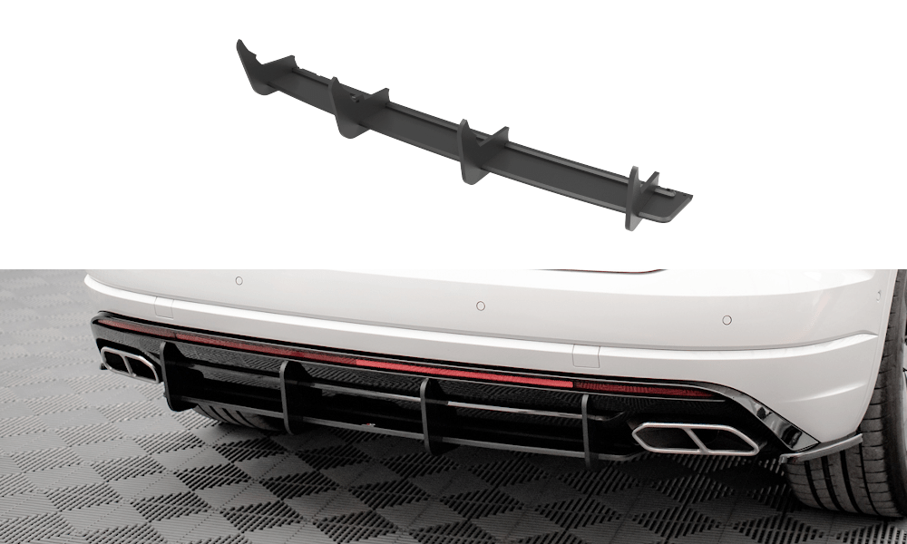 Maxton Design - Street Pro Diffusor für VW Touareg R - Line Mk3 - Aerowerk.