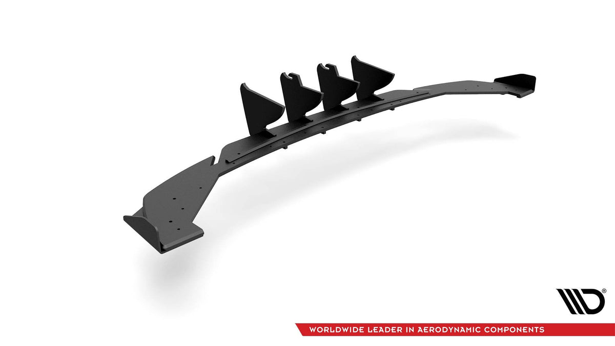 Maxton Design - Street Pro Diffusor Heck Ansatz + Flaps für Seat Leon FR Hatchback Mk4 - Aerowerk.