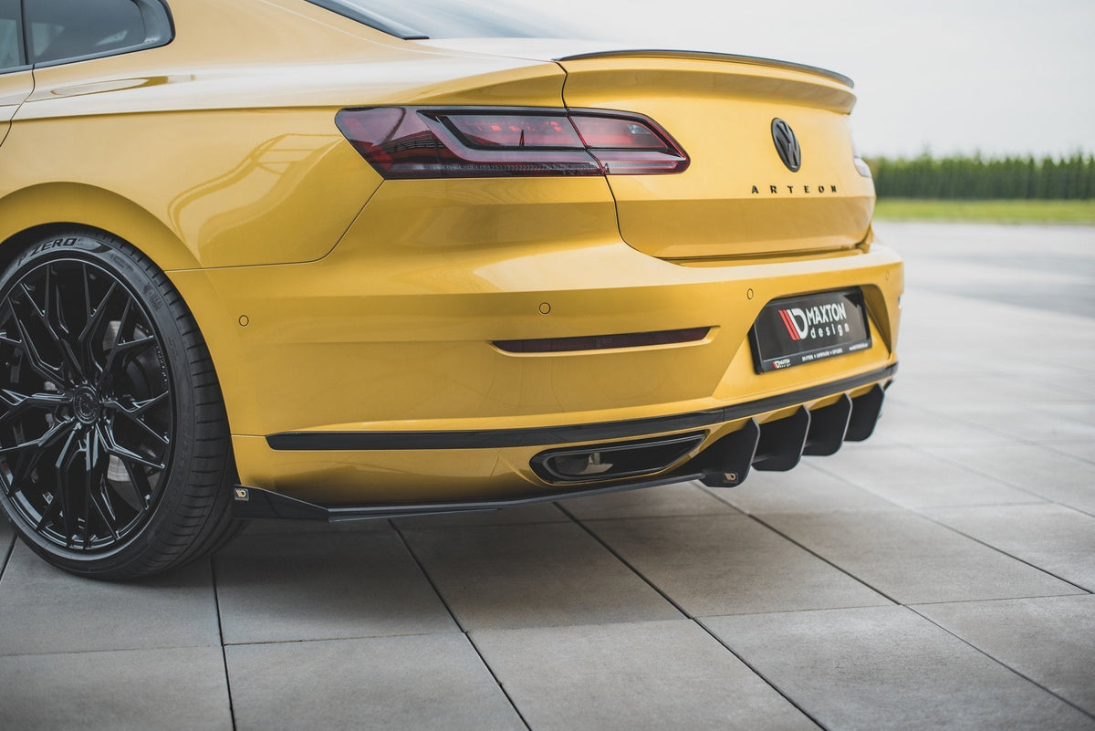 Maxton Design - Street Pro Diffusor Heck Ansatz + Flaps für VW Arteon R - Line - Aerowerk.