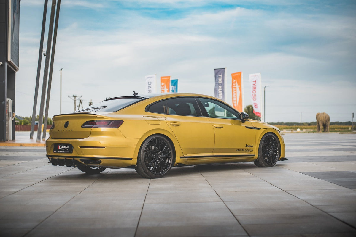 Maxton Design - Street Pro Diffusor Heck Ansatz + Flaps für VW Arteon R - Line - Aerowerk.