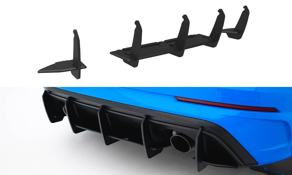 Maxton Design - Street Pro Diffusor V2 für Ford Focus RS Mk3 (US - Spec Version) - Aerowerk.