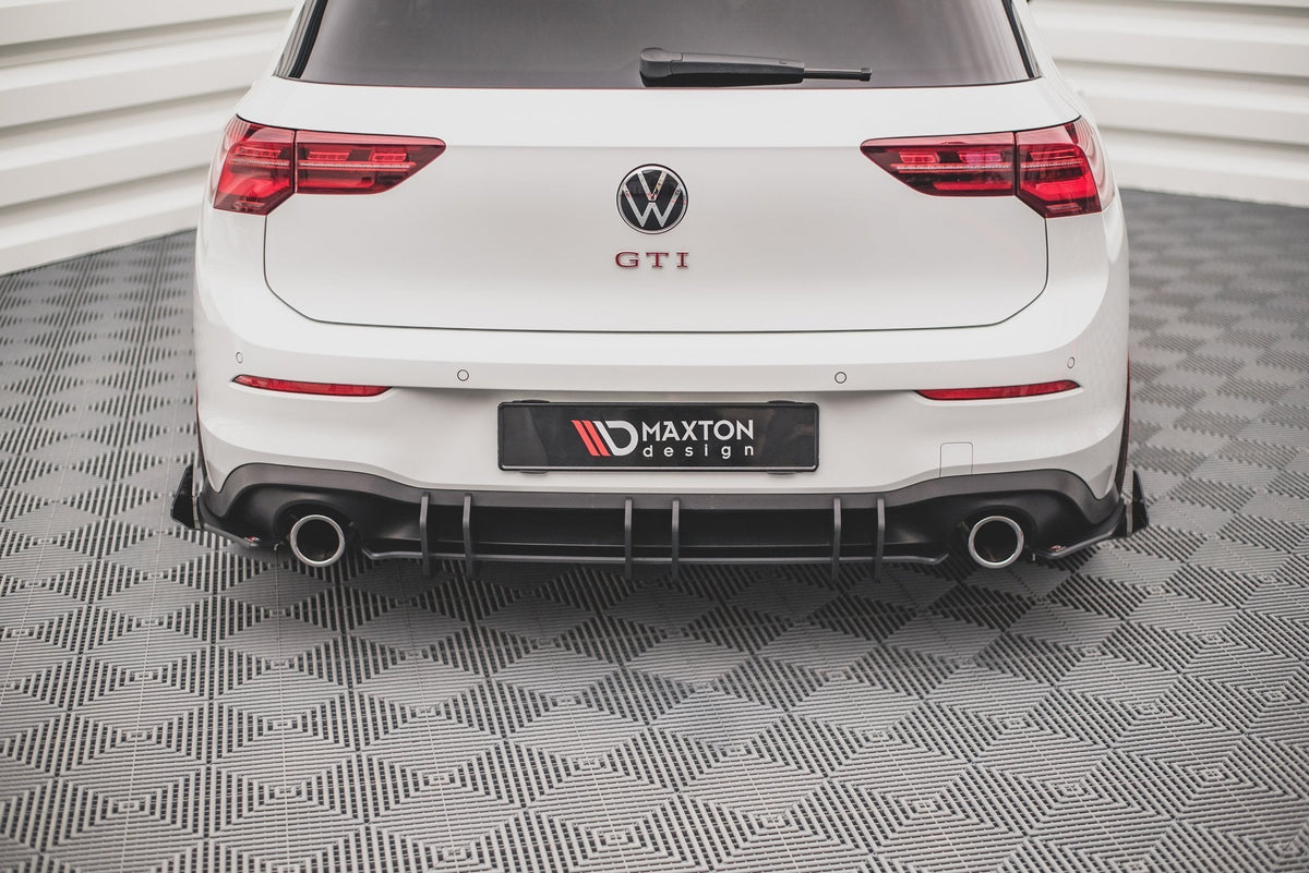 Maxton Design - Street Pro Diffusor V2 für VW Golf GTI Mk8 - Aerowerk.