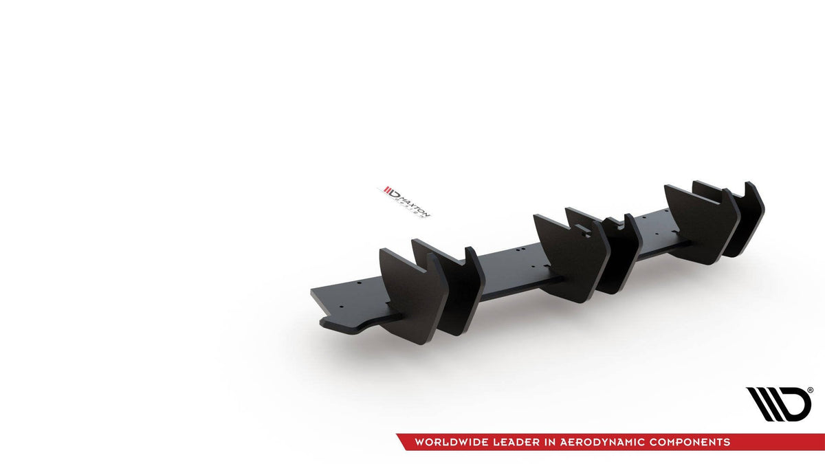 Maxton Design - Street Pro Diffusor V2 für VW Golf GTI Mk8 - Aerowerk.