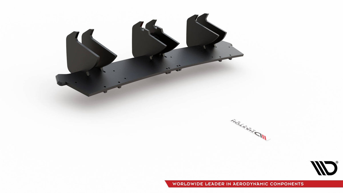 Maxton Design - Street Pro Diffusor V2 für VW Golf GTI Mk8 - Aerowerk.
