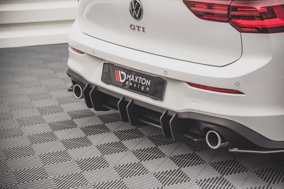 Maxton Design - Street Pro Diffusor V2 für VW Golf GTI Mk8 - Aerowerk.