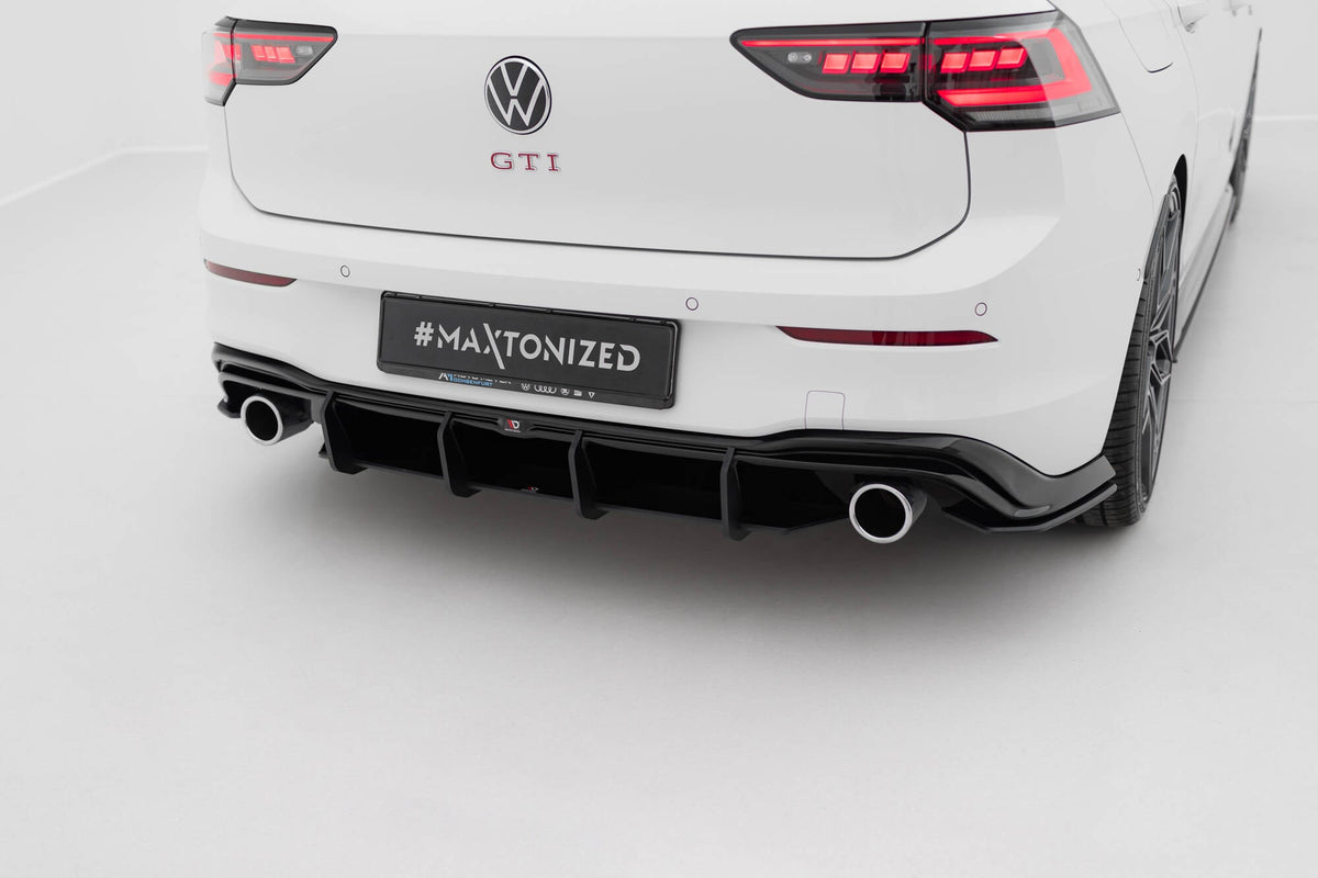 Maxton Design - Street Pro Diffusor V4 für VW Golf GTI Mk8 - Aerowerk.