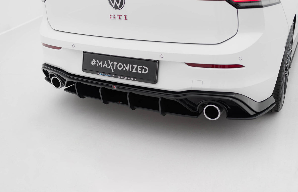 Maxton Design - Street Pro Diffusor V5 für VW Golf GTI Mk8 - Aerowerk.